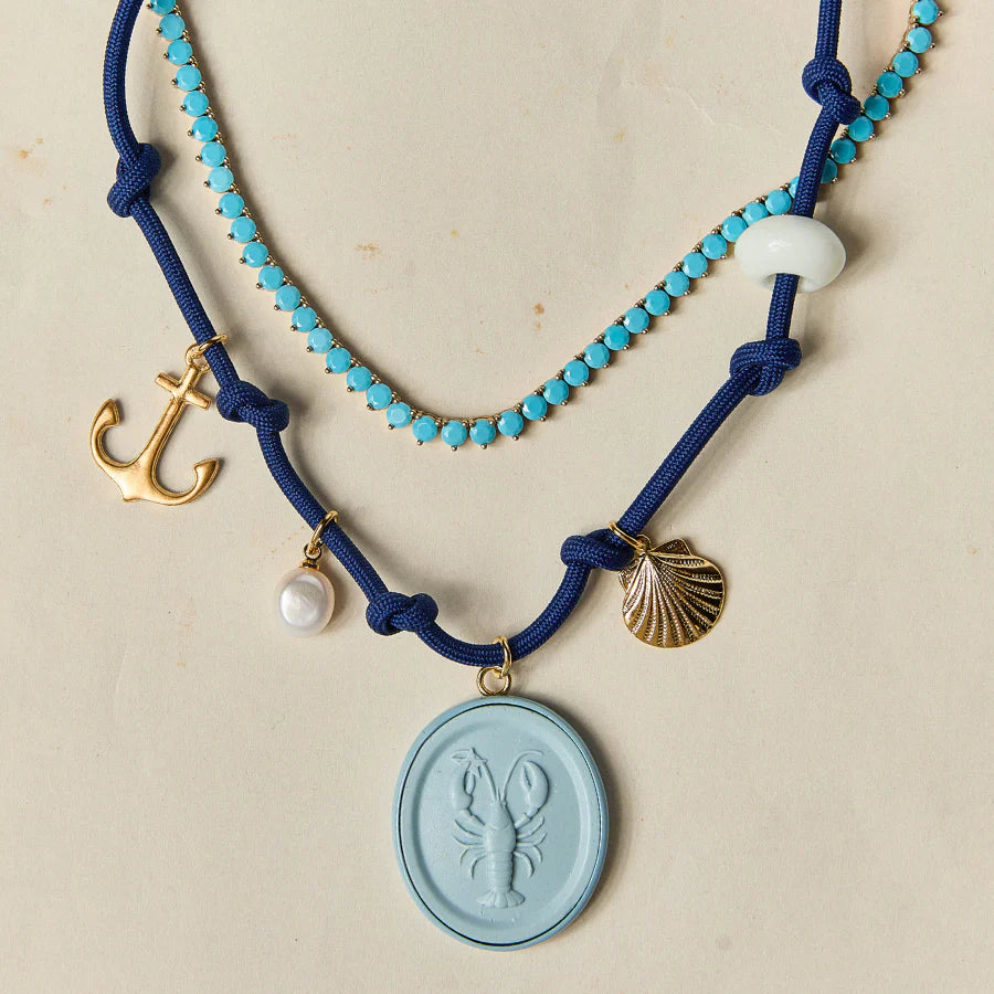 Hart Turquoise Tennis Necklace