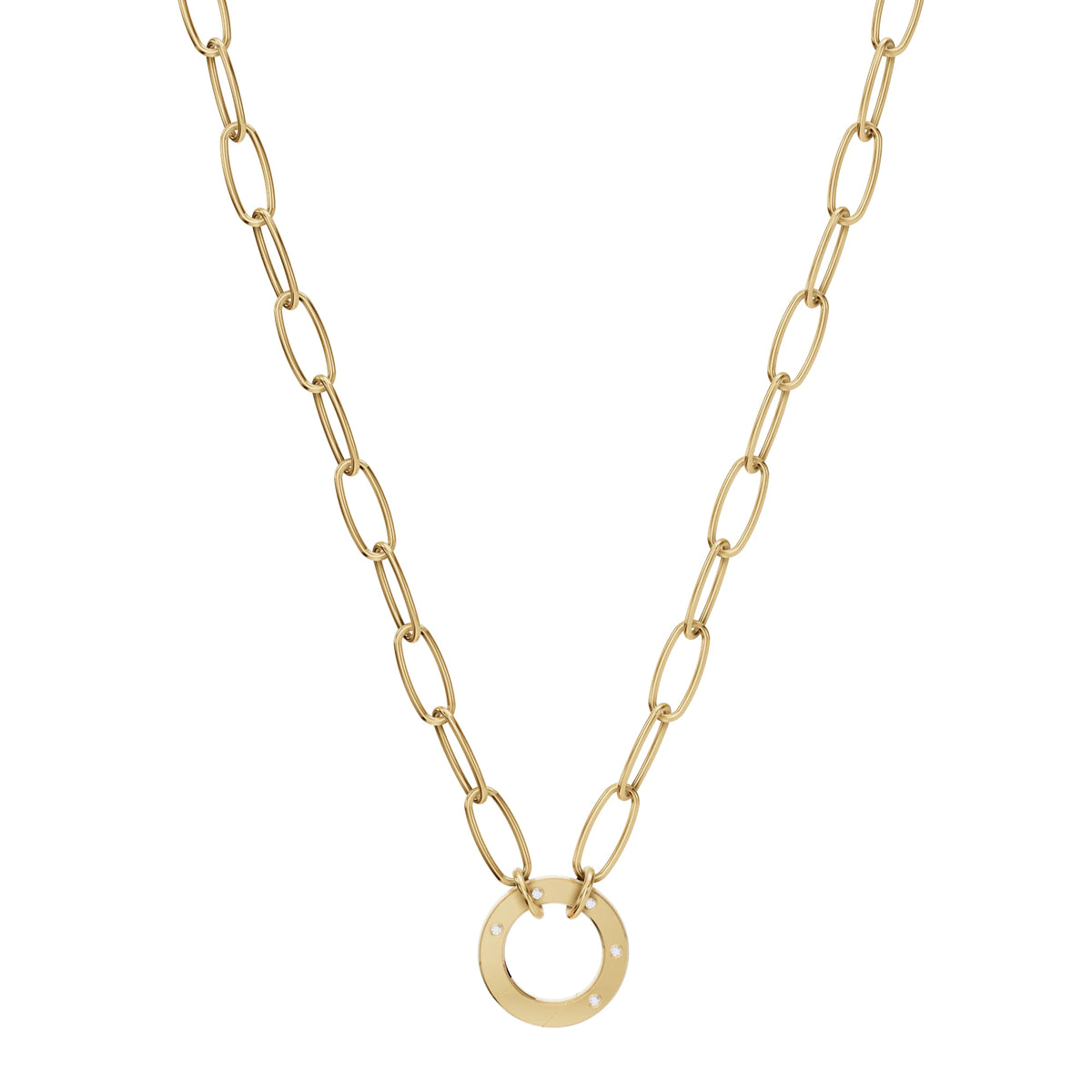 Heather B. Moore 2.9mm Solid 14k Gold Link Hinge Chain