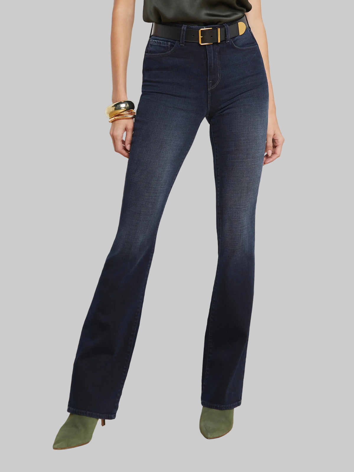 L'Agence Selma Hight-Rise Sleek Baby Boot - Maverick