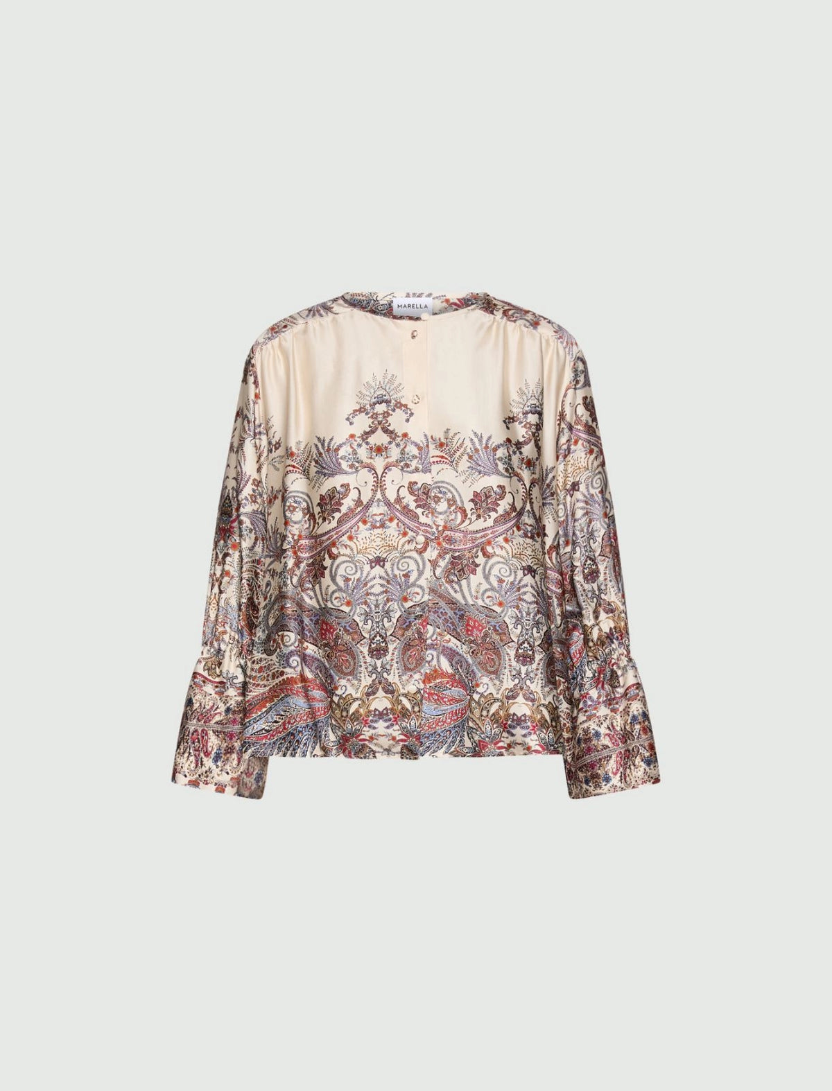 Marella Printed satin shirt