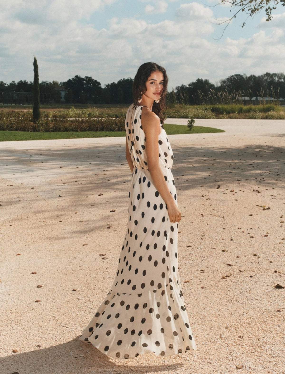 Marella Fiero Polka Dot Dress