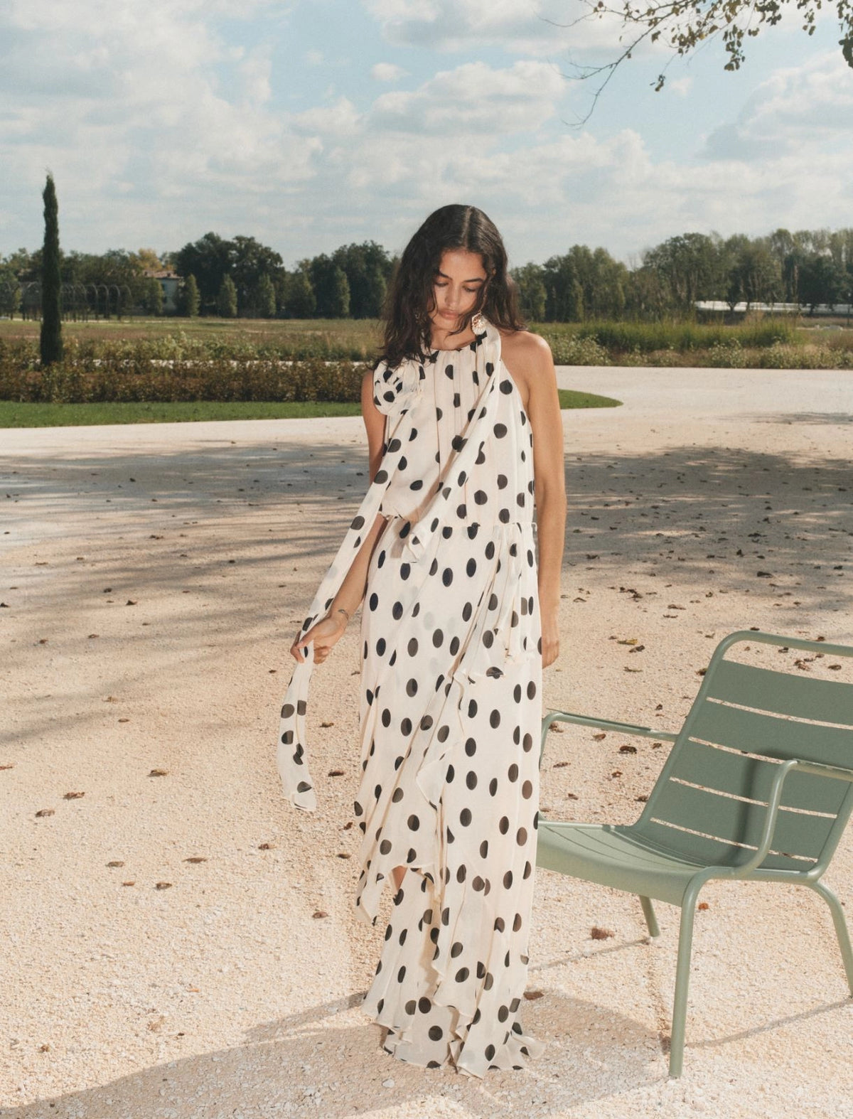Marella Fiero Polka Dot Dress