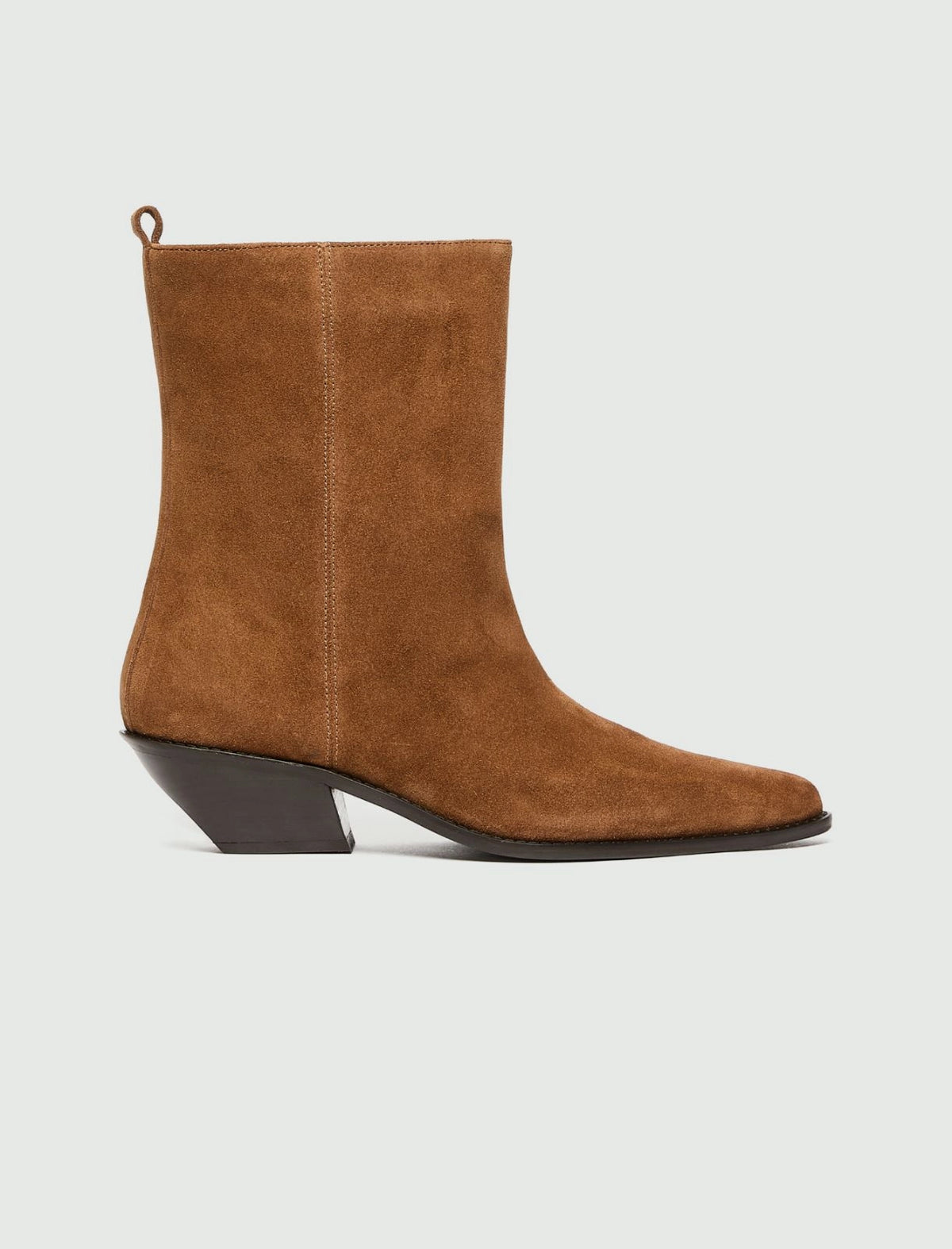 Marella Suede Camperos - CAMEL Leather Boot