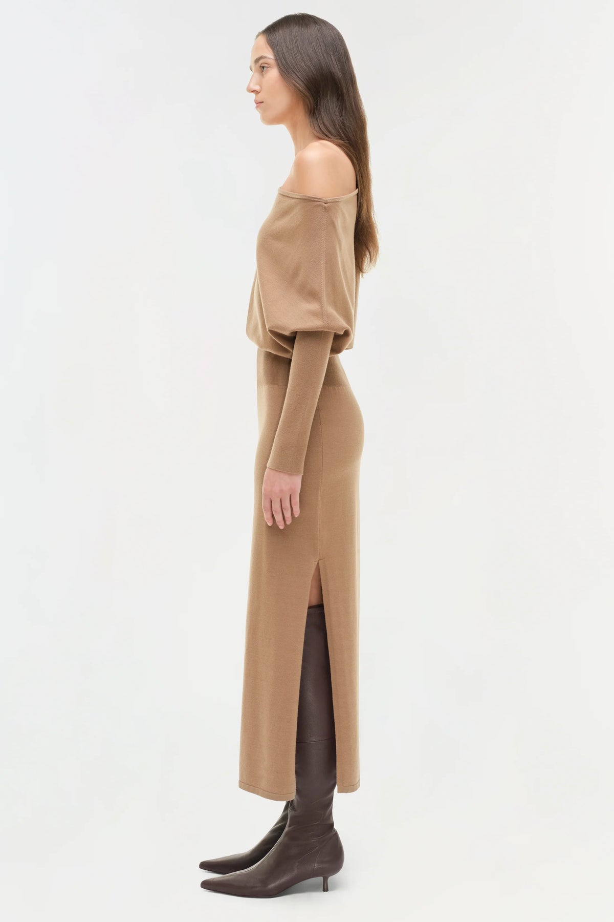 Simkhai Janese Off Shoulder Midi Dress