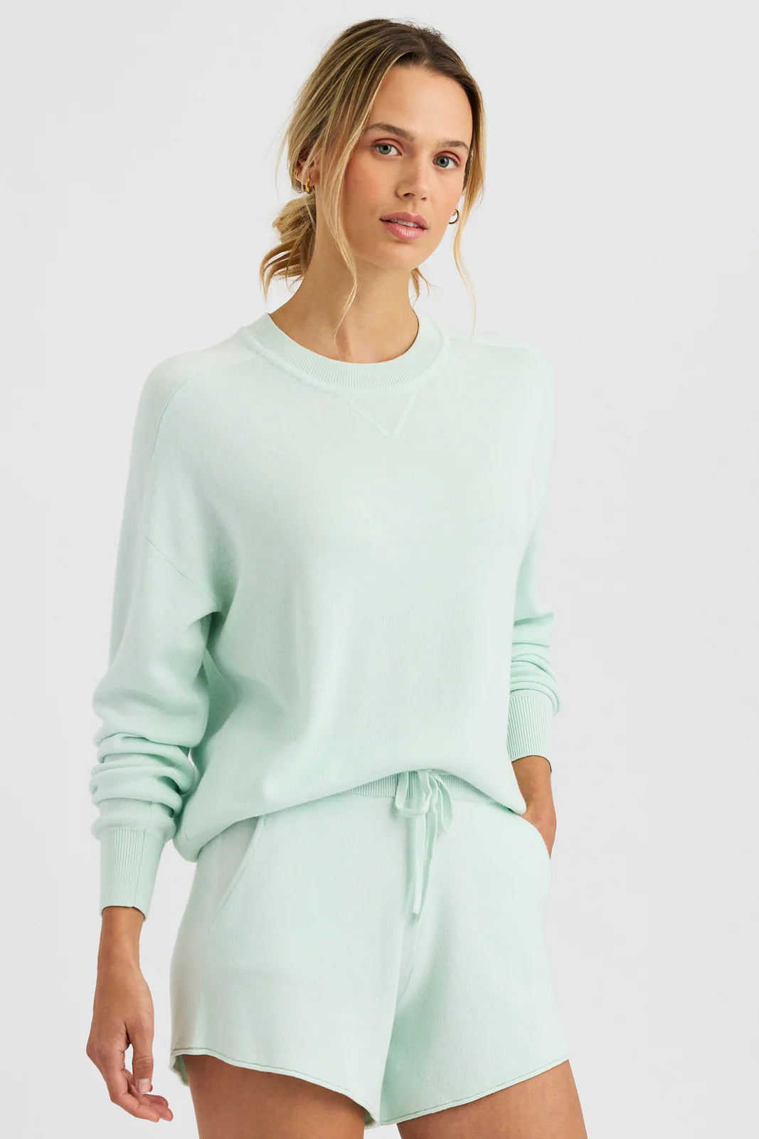 One Grey Day Warwick Pullover - Bermuda