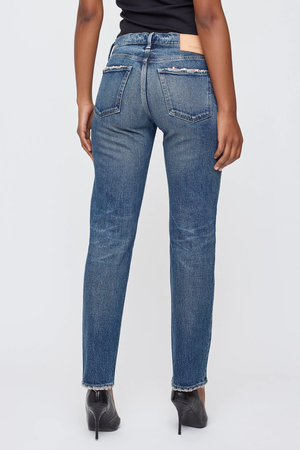 Moussy Vintage Ensley Slim Straight
