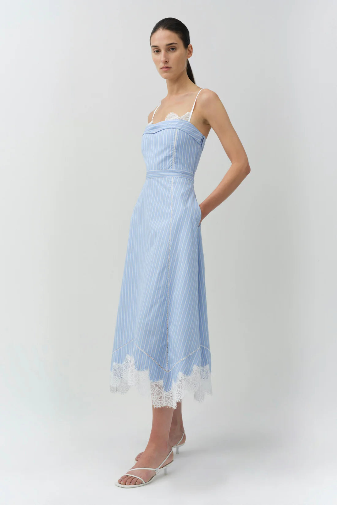 Simkhai Avaleigh Cotton Midi Dress