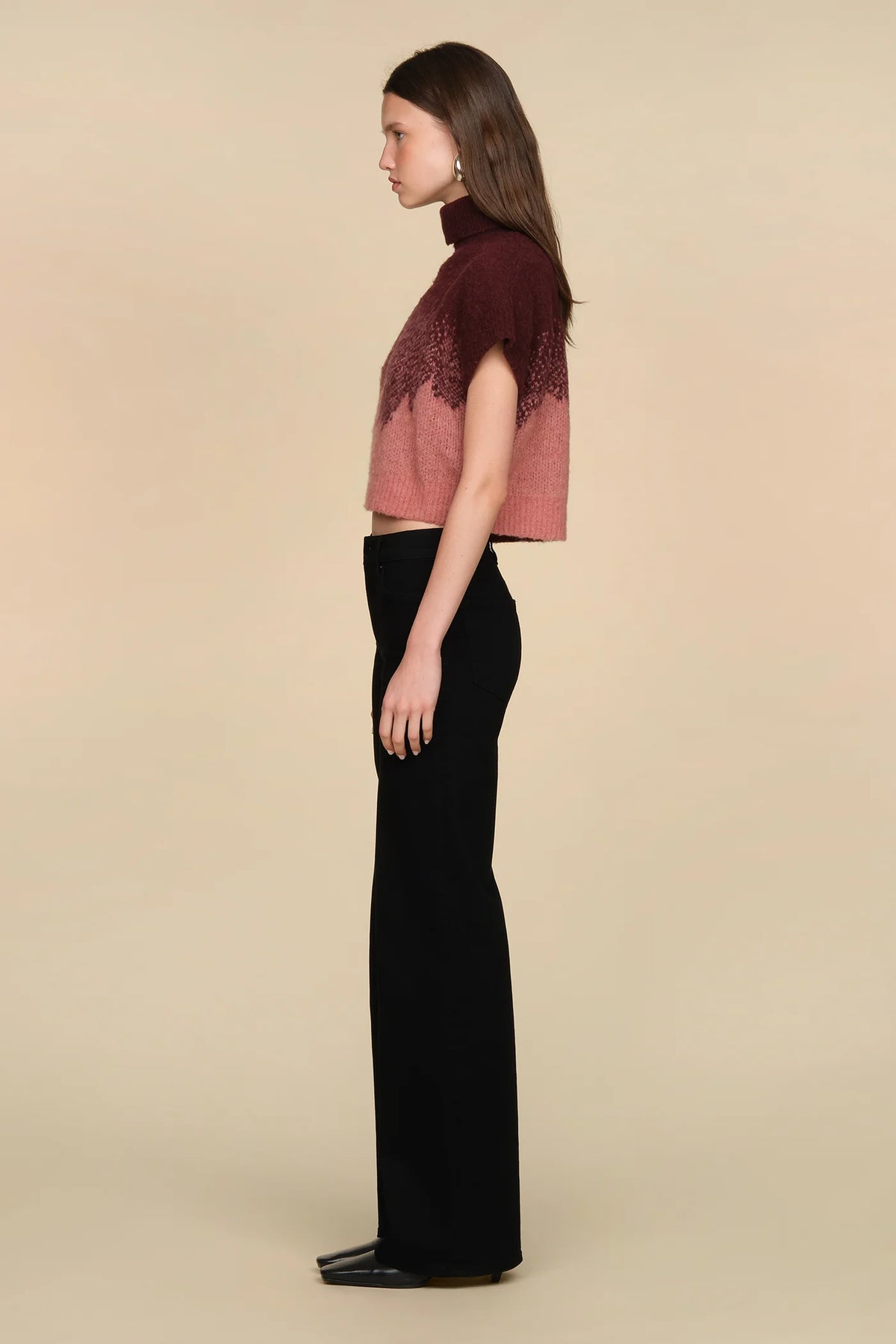 Amur Harper Ombre Knit Top