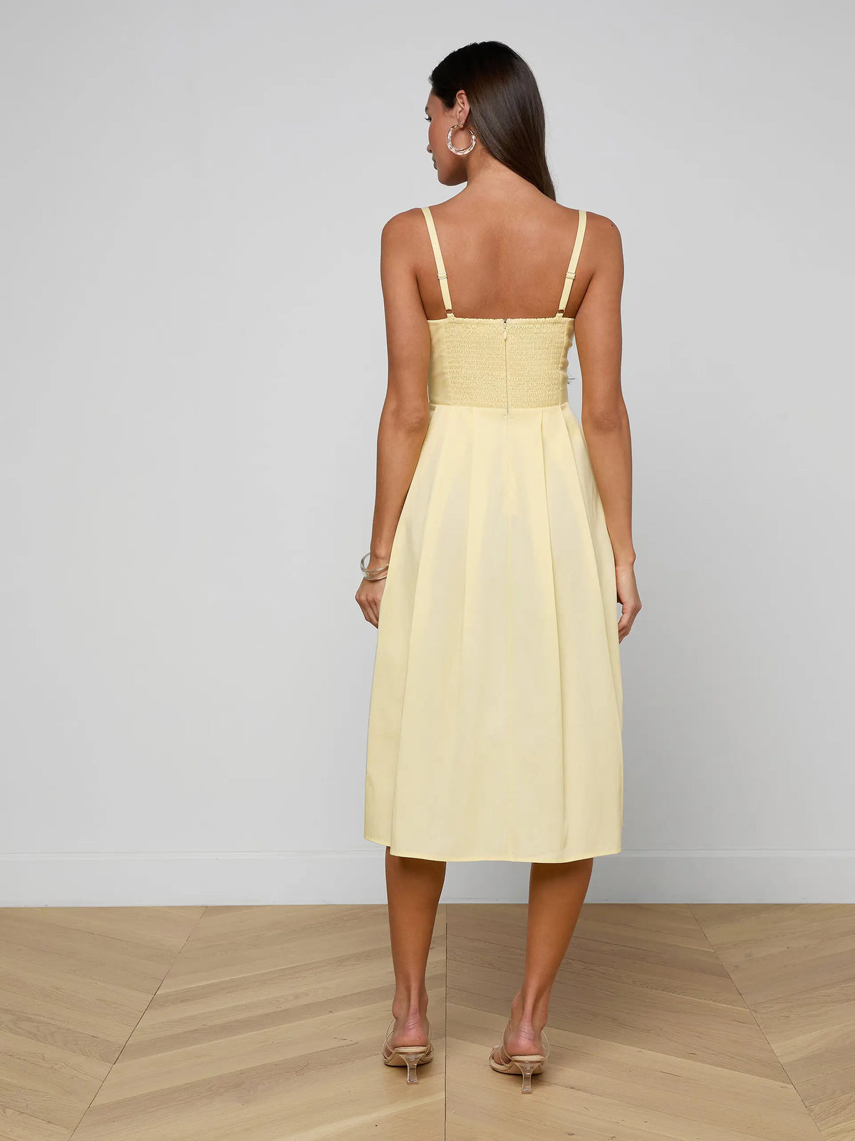L'Agence Reanne Midi Dress