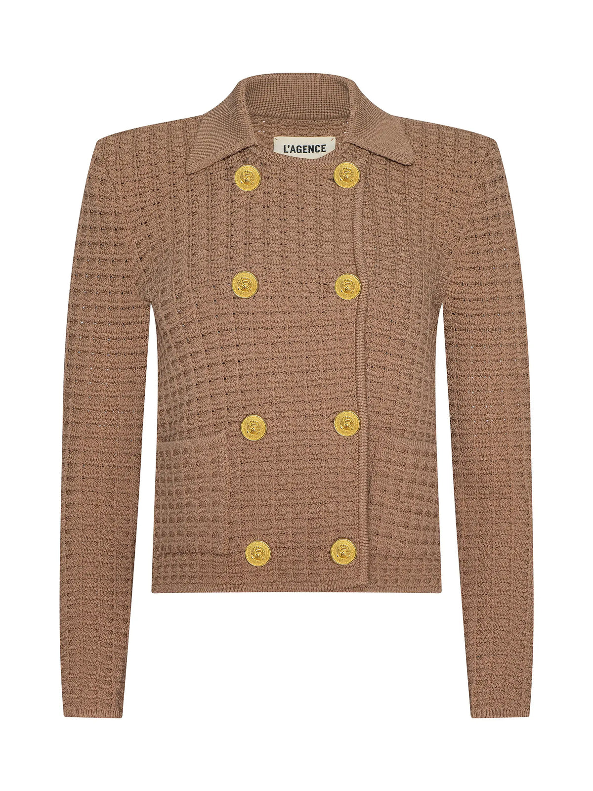 Charlie Open Stitch Knit Jacket