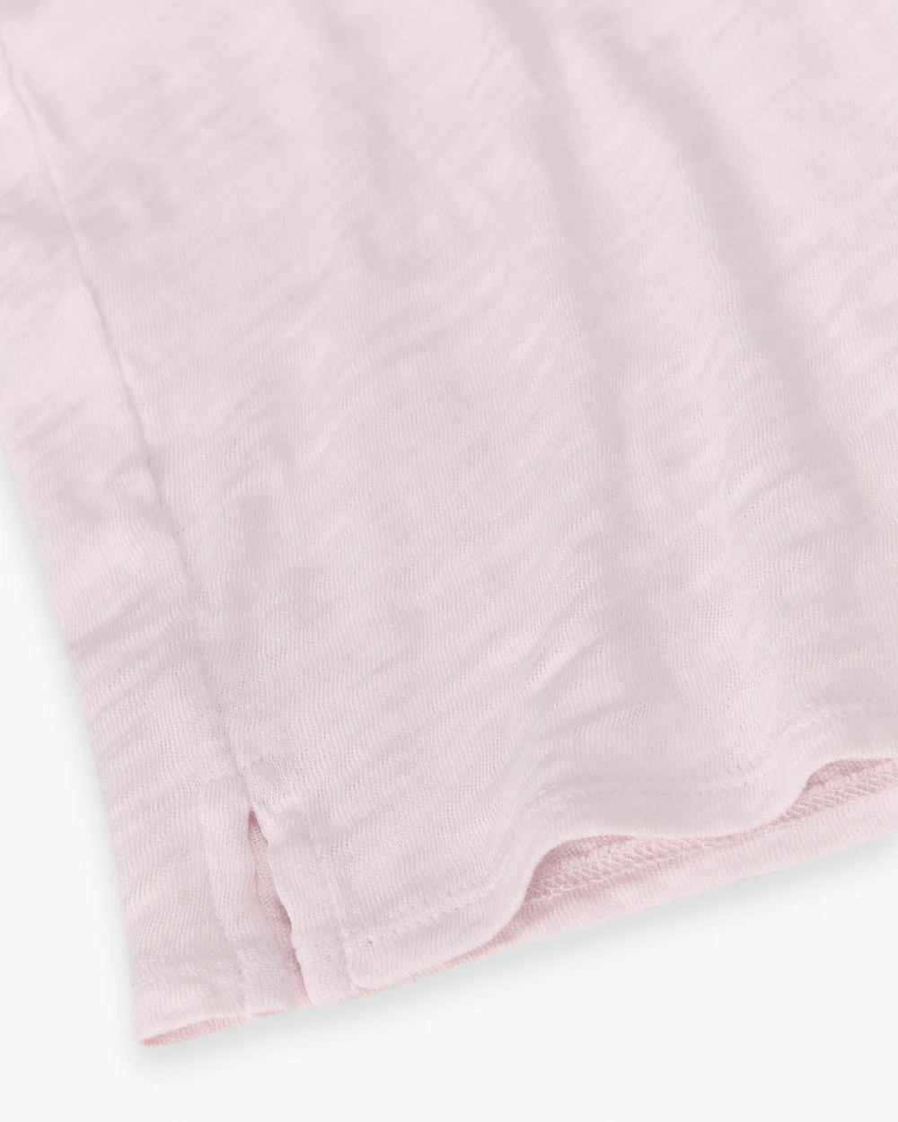 ATM Slub Crew Neck Tee - Pink Camellia
