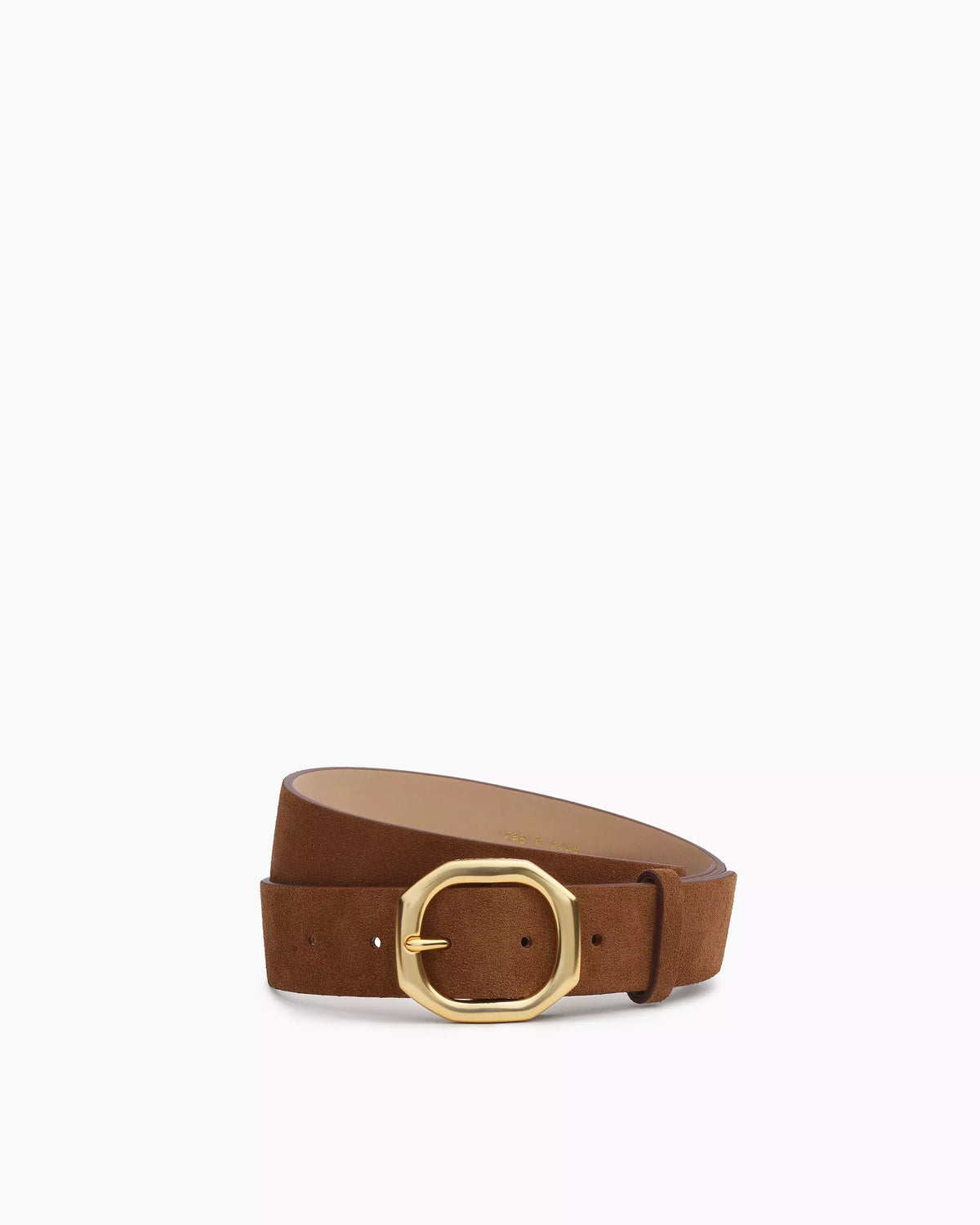 rag & bone Audrey Belt - Umber Suede