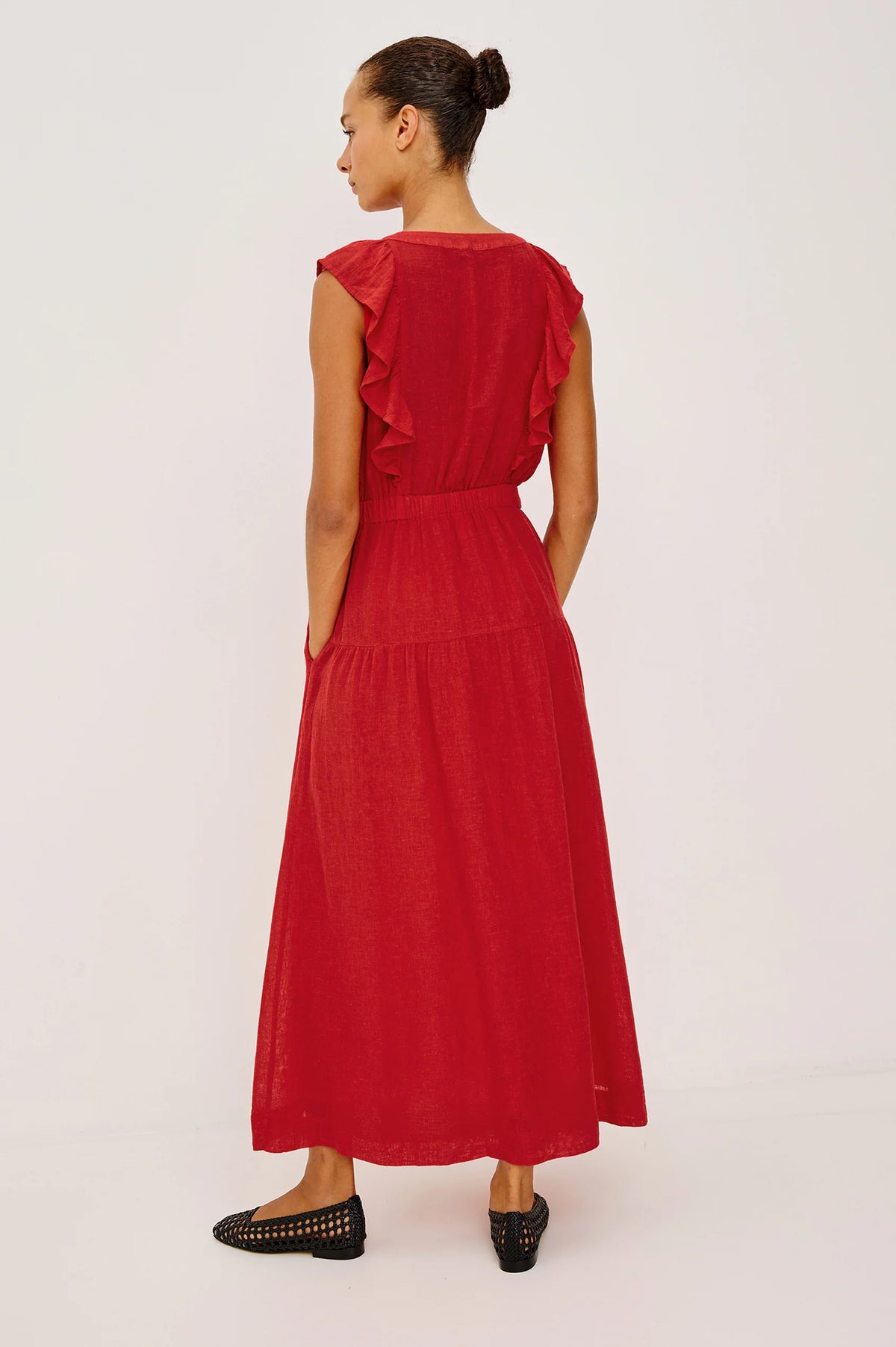 Rails Beaux Dress - Tomato