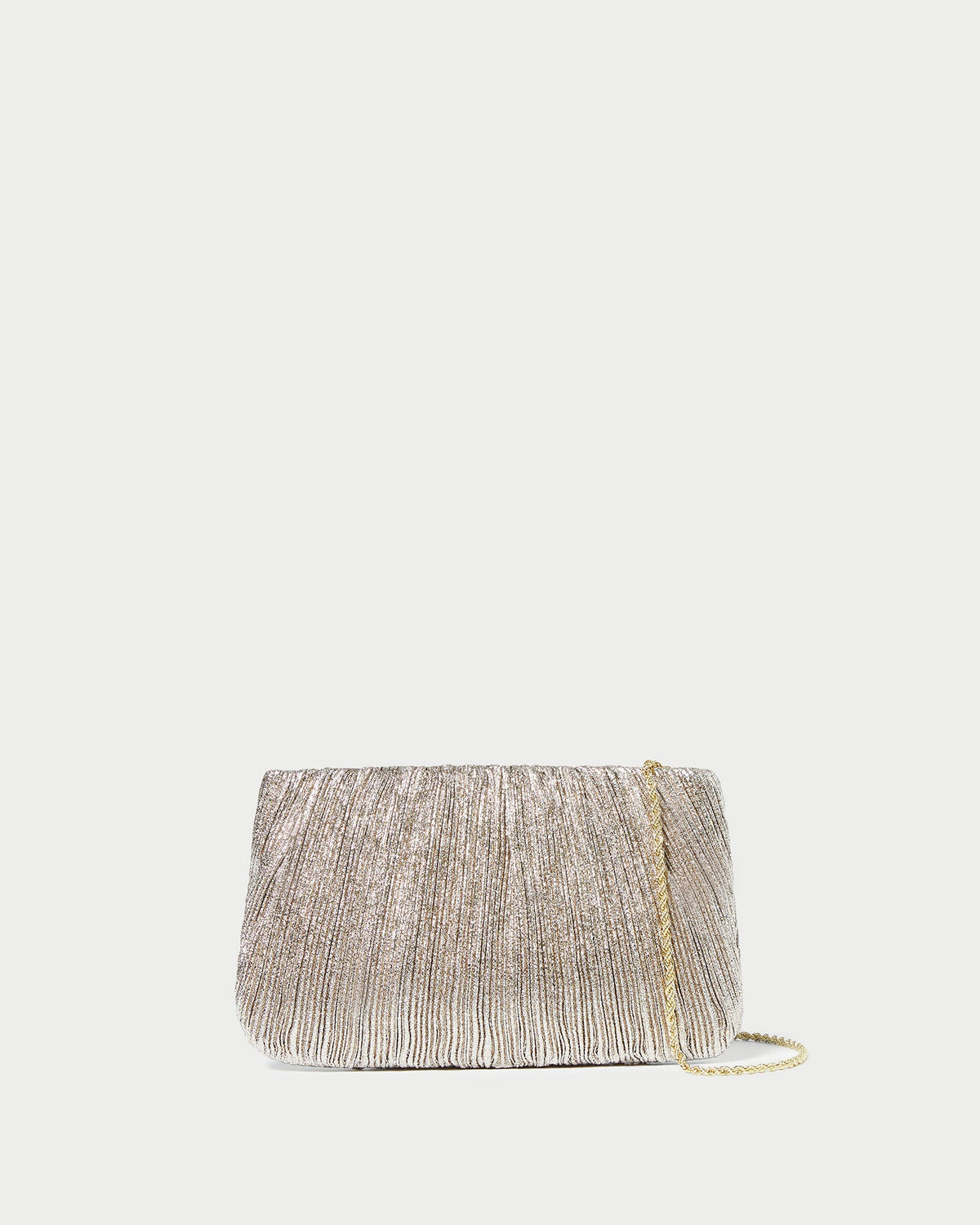Loeffler Randall Brit Pleated Pouch - Gold