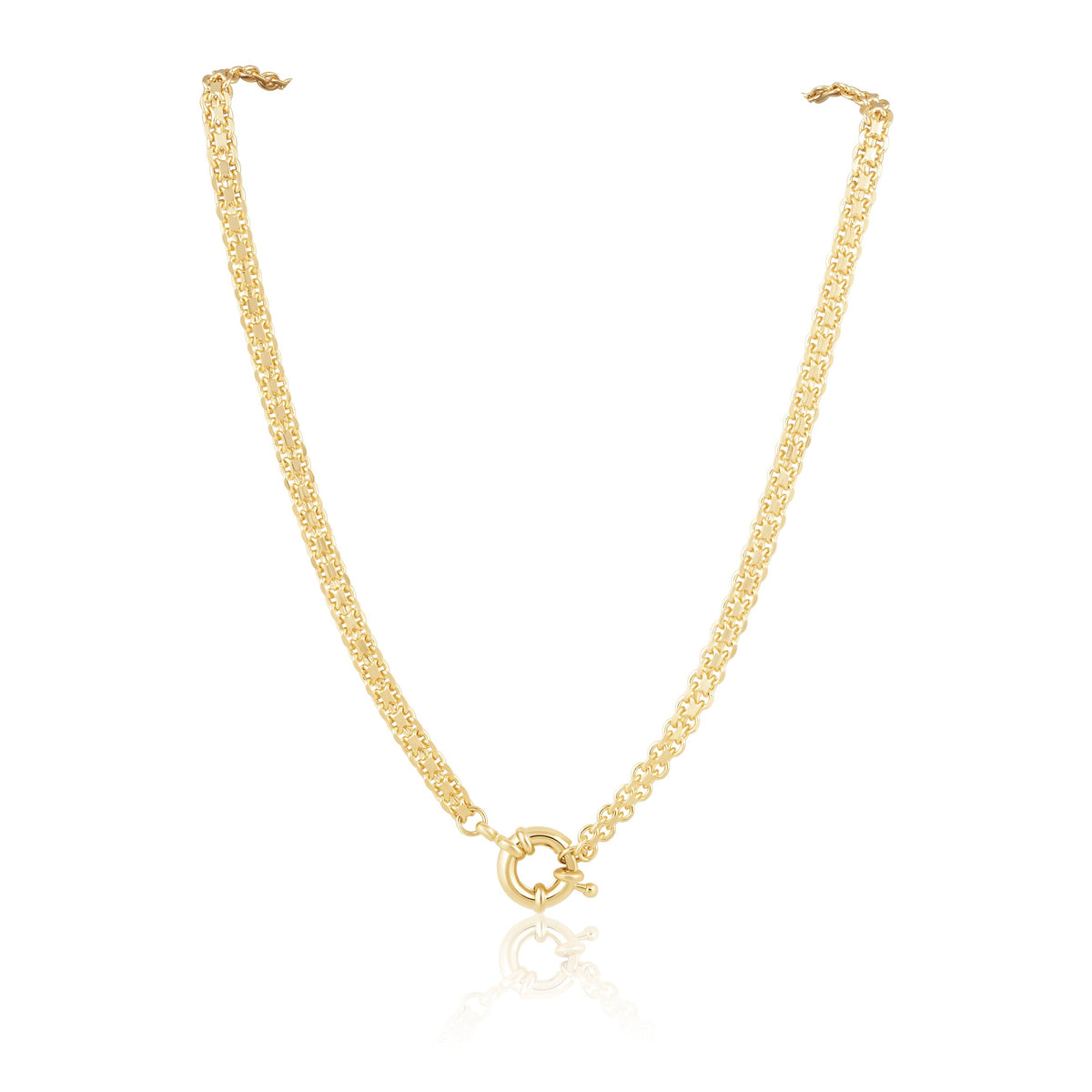 Sahira Jewelry Design Indy Chain 16" - Gold