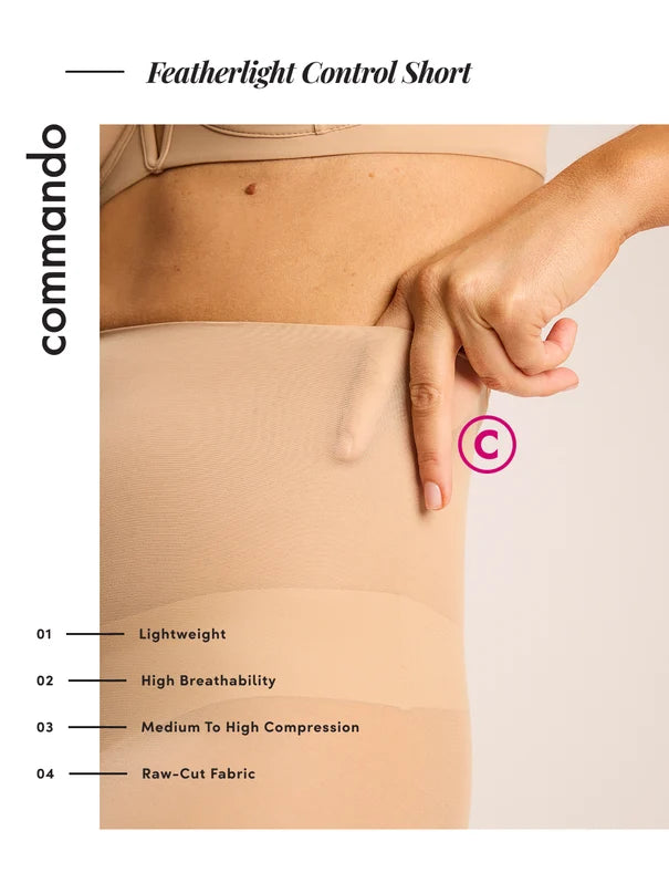 Commando Featherlight Control Short