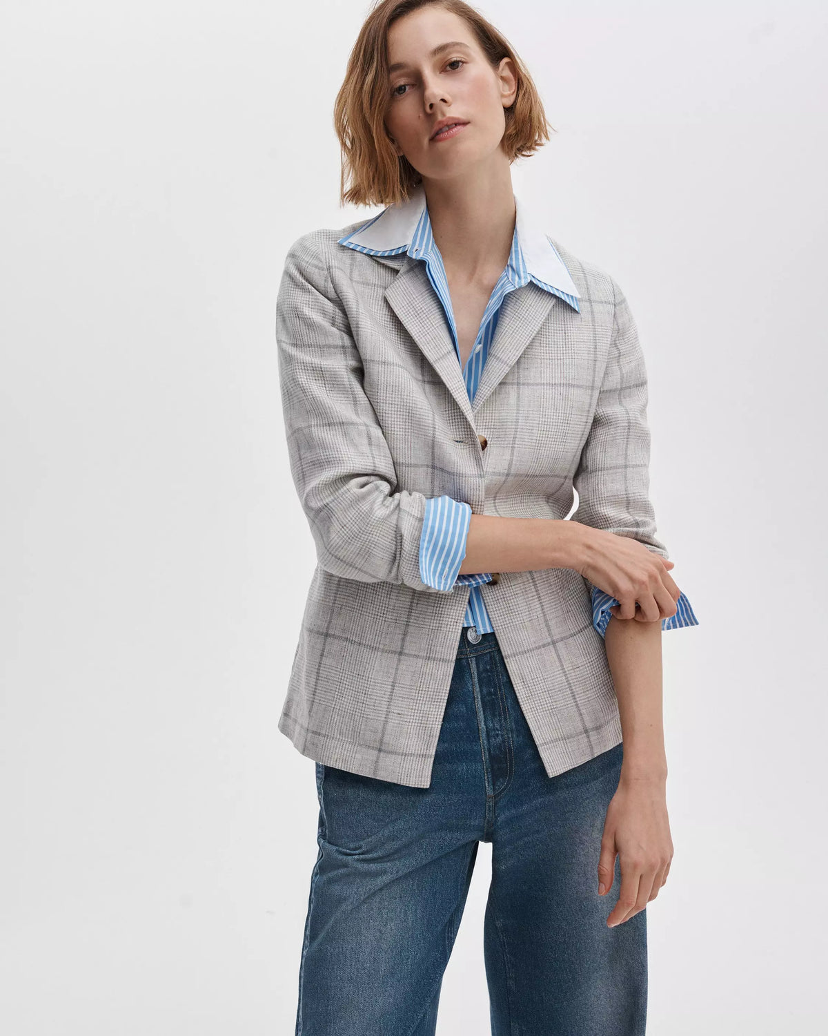 Chappell Plaid Blazer