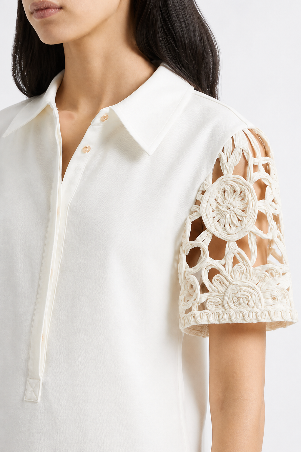 Ramy Brook Celine Linen Blend Minidress