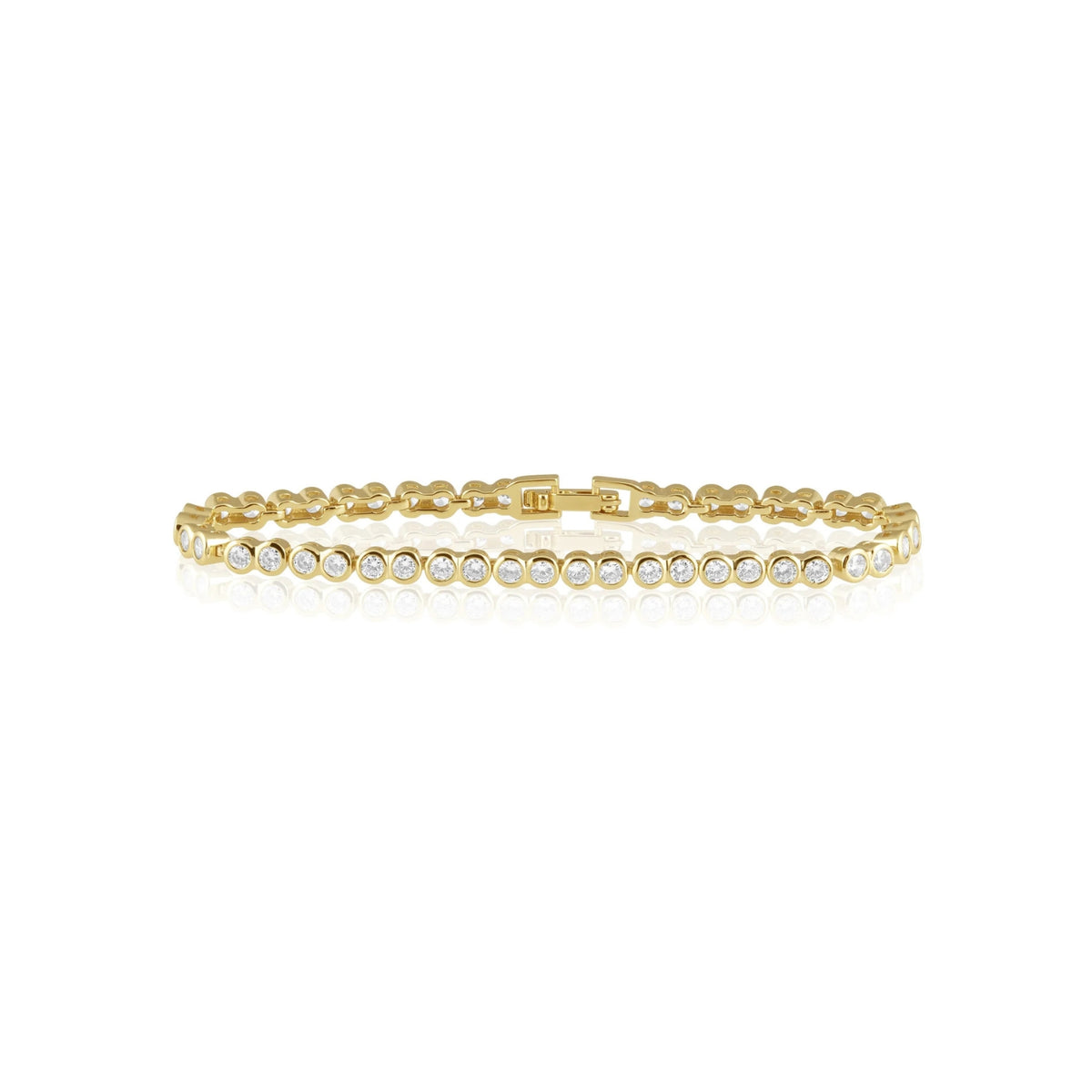 Sahira Bezel Tennis Bracelet