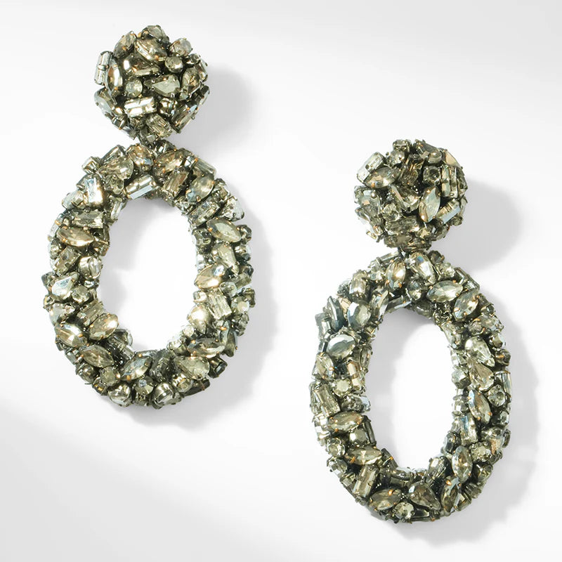 Dinorah Earrings - Silver