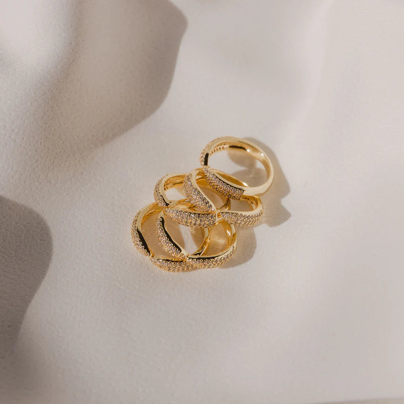 Erin Fader Jewelry Claw Ring - Gold