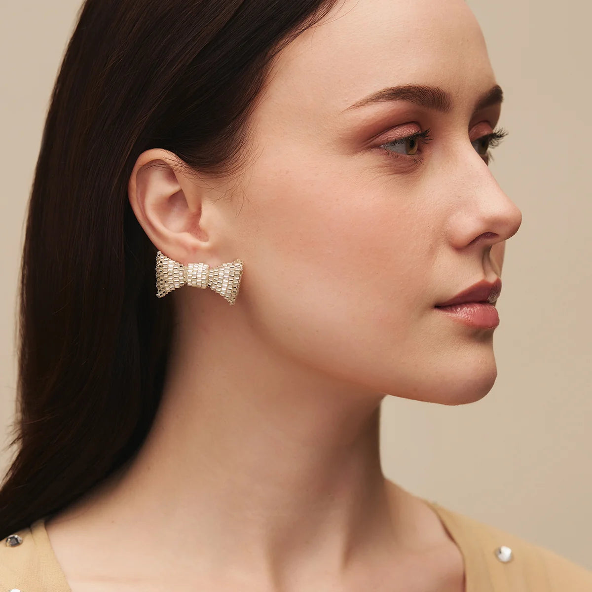 Deepa Gurnani Bow Earring