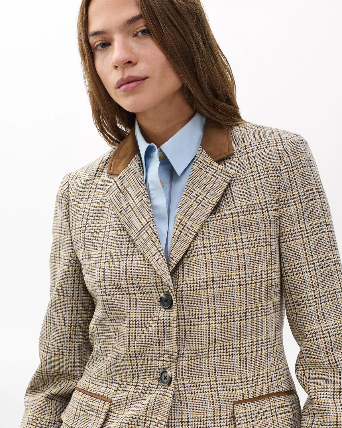 rag & bone Evia Plaid Blazer