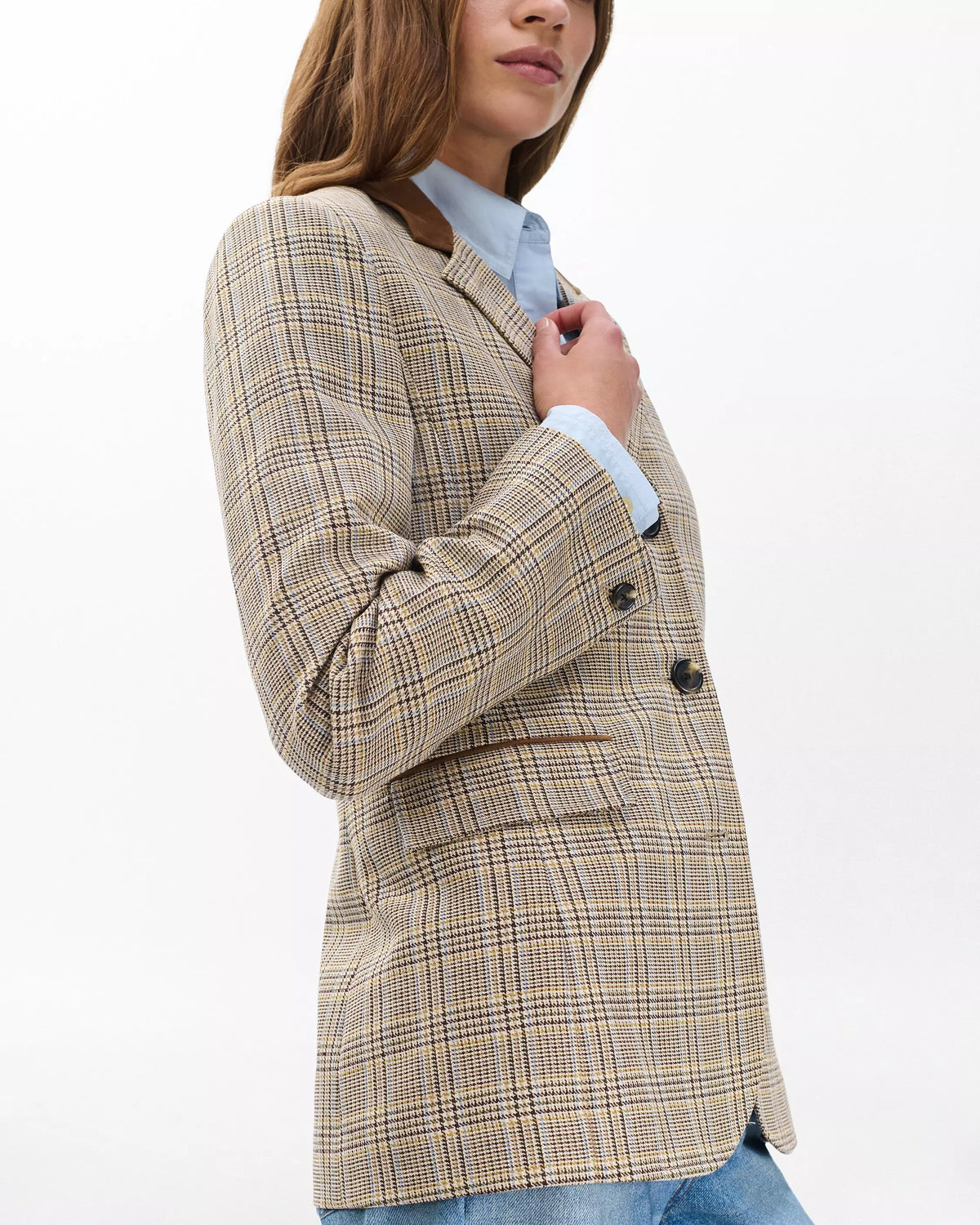 rag & bone Evia Plaid Blazer