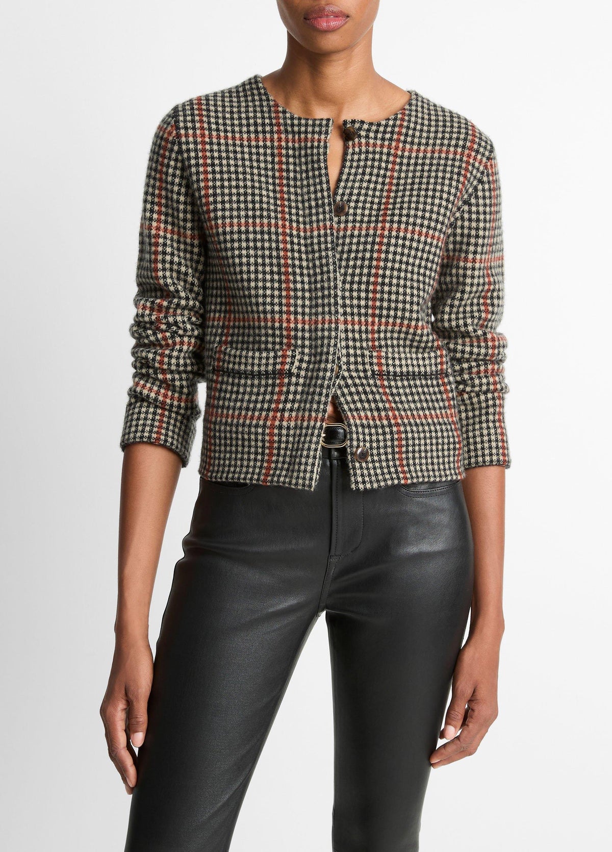 Vince Glen Plaid Jacket
