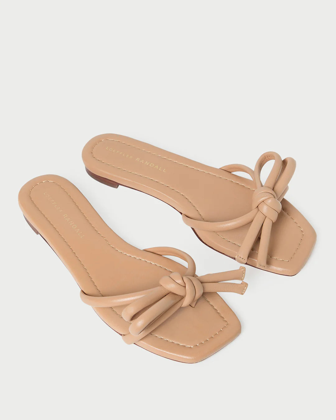 Hadley Dune Leather Bow Sandal