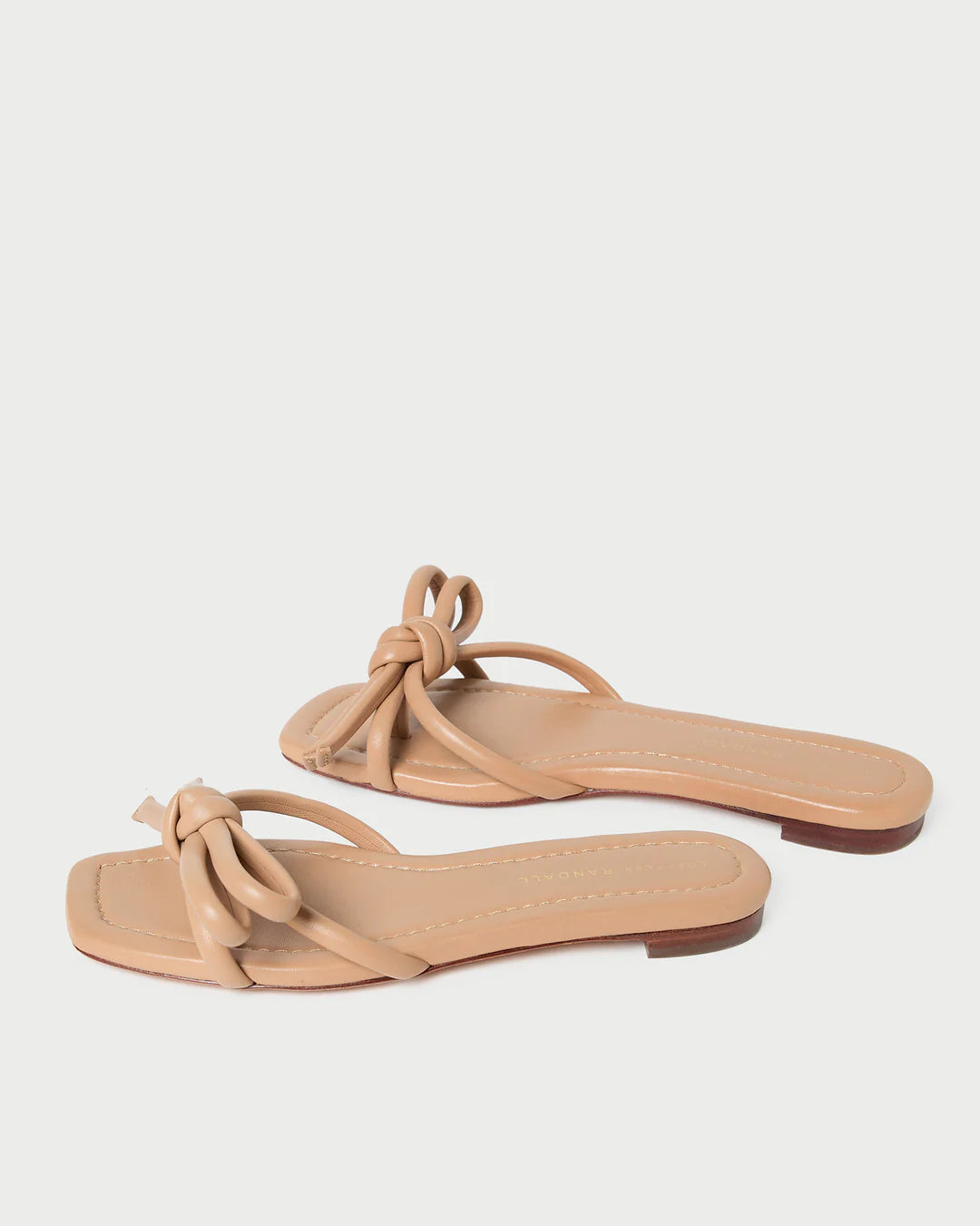 Hadley Dune Leather Bow Sandal