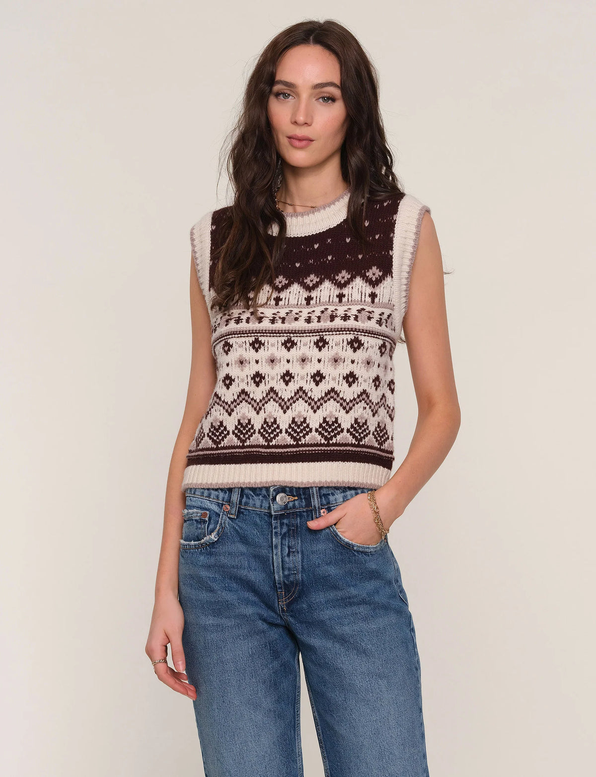 Heartloom Vivi Vest - Plum