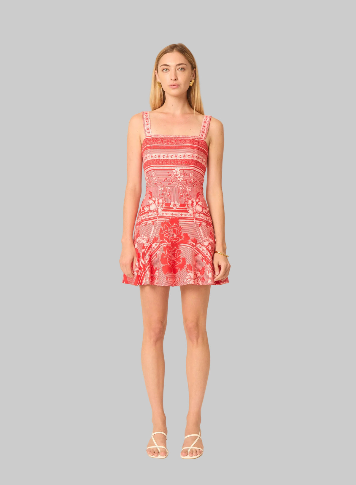 Gilner Farrar Julia Dress - Floral Red