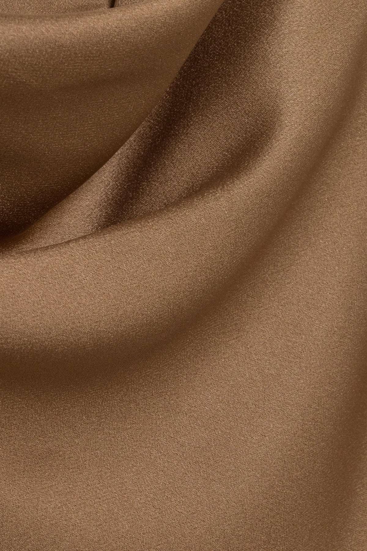 Simkhai Sadia Satin Mini Dress - Ochre