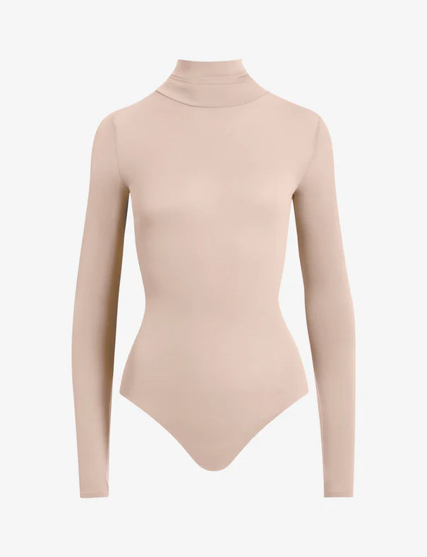 Commando Ballet Turtleneck Bodysuit with Thumbholes
