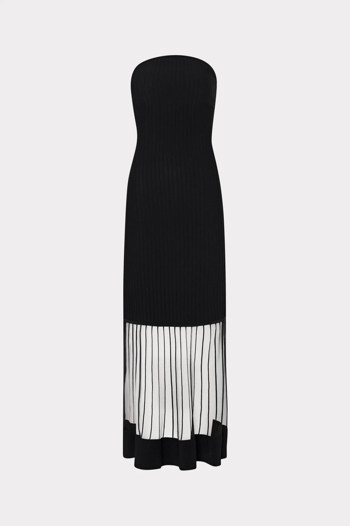 Milly Dani Strapless Midi Dress