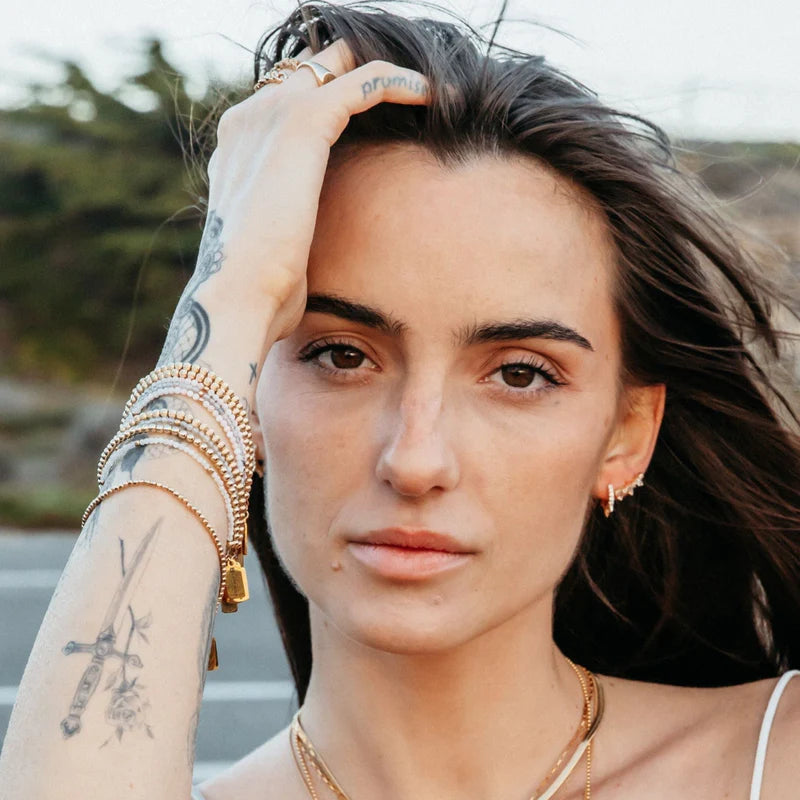 Erin Fader Sicily Beaded Bracelet - Gold