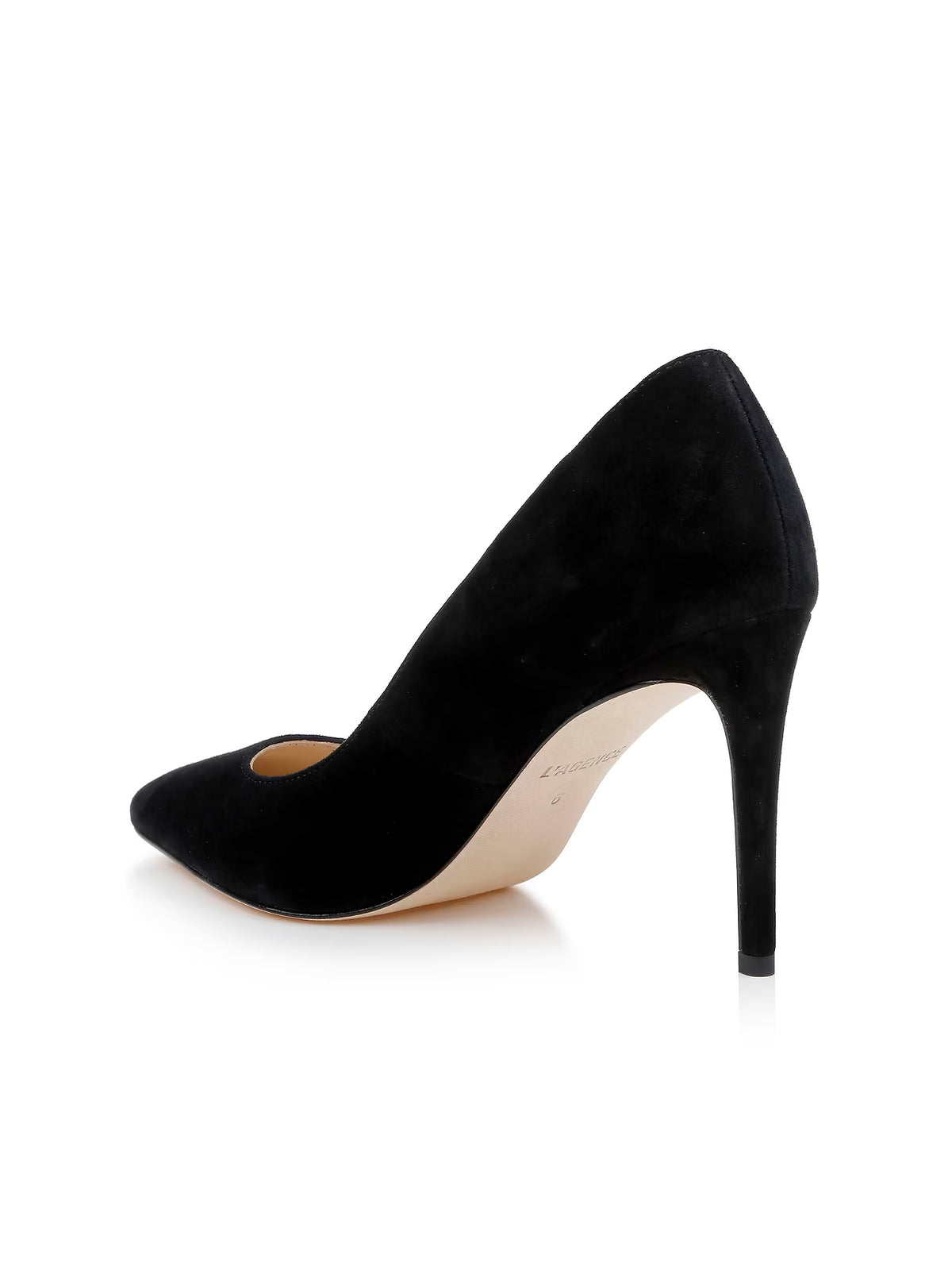L'Agence Maelle Heel - Black Suede