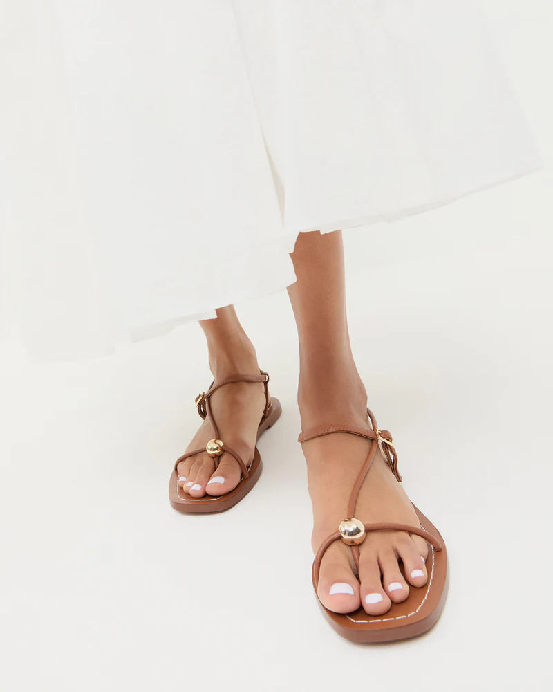 Lara Strappy Flat Sandal
