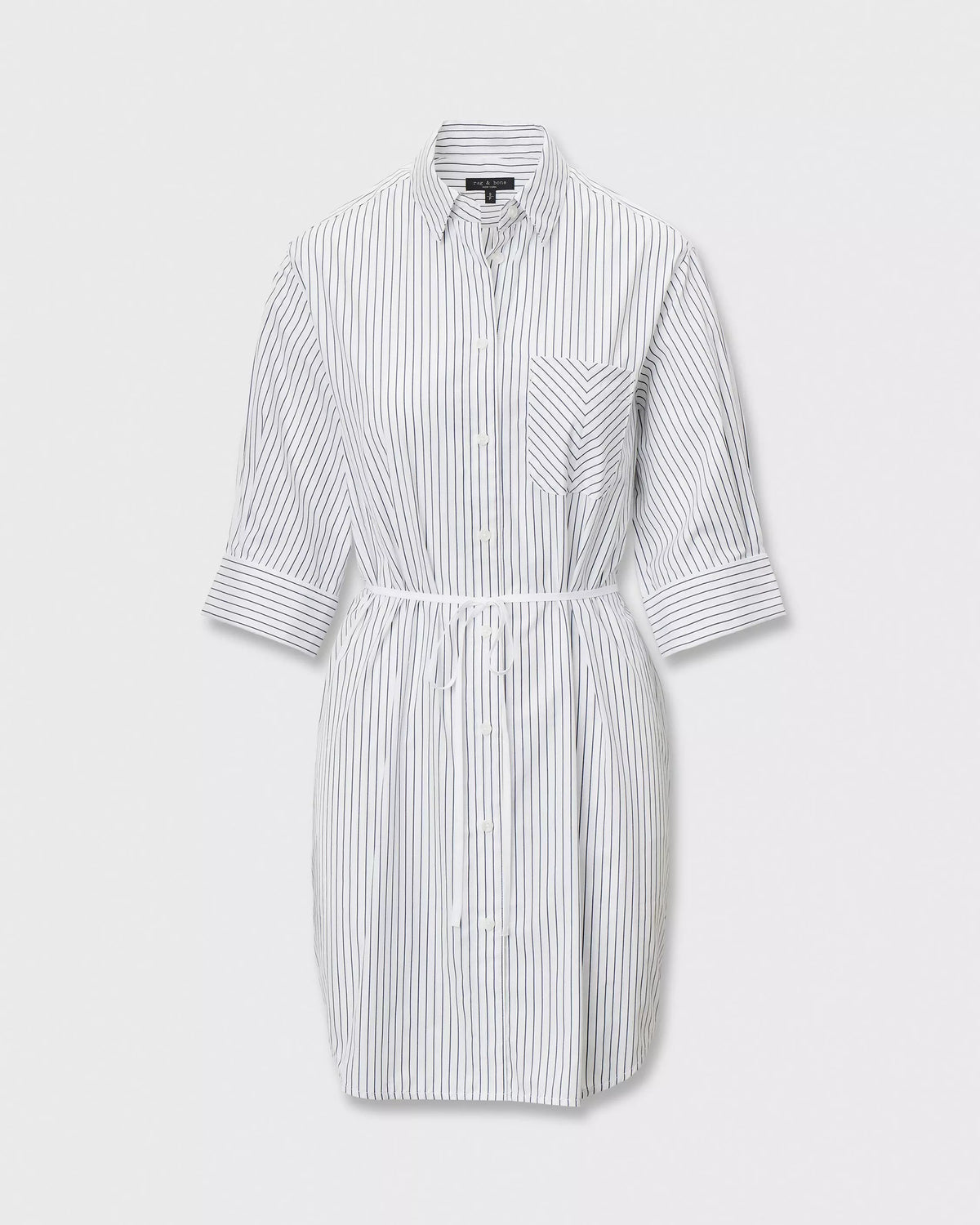 rag & bone Lucia Striped Cotton Mini Dress
