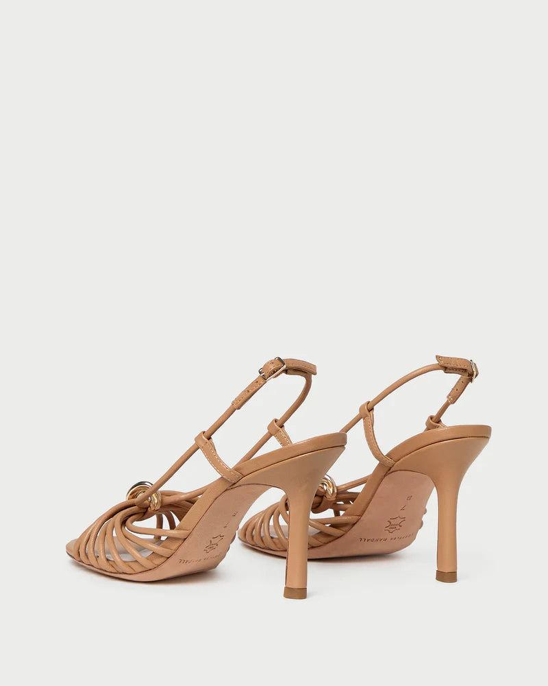 Loeffler Randall Mareka Dune Leather Heeled Sandal