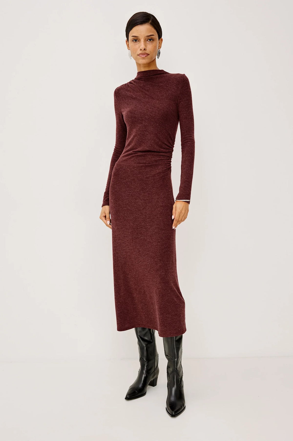 Rails Margaret Dress - Merlot