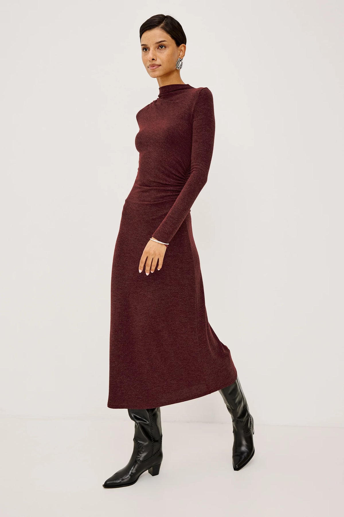 Rails Margaret Dress - Merlot