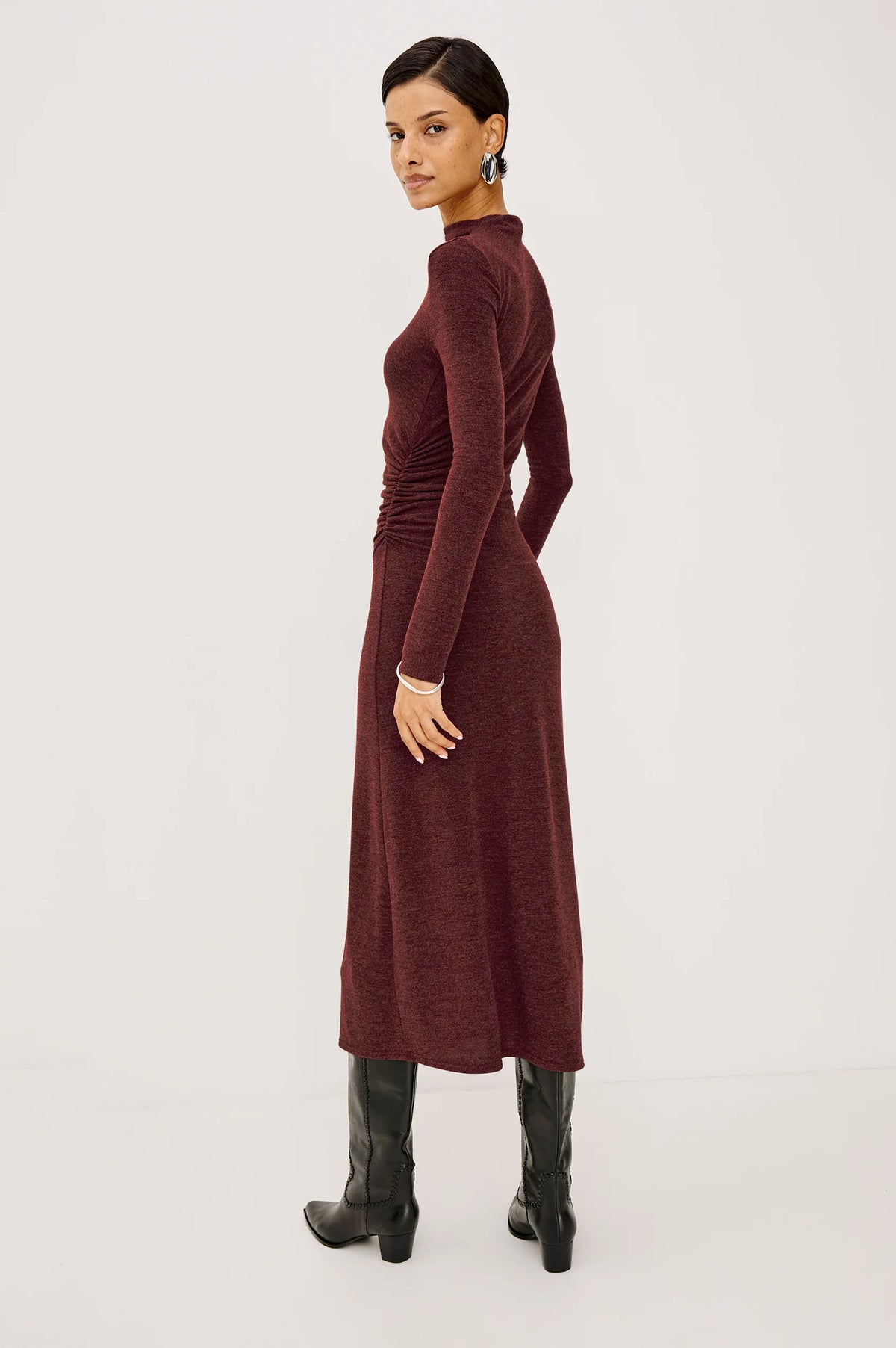 Rails Margaret Dress - Merlot