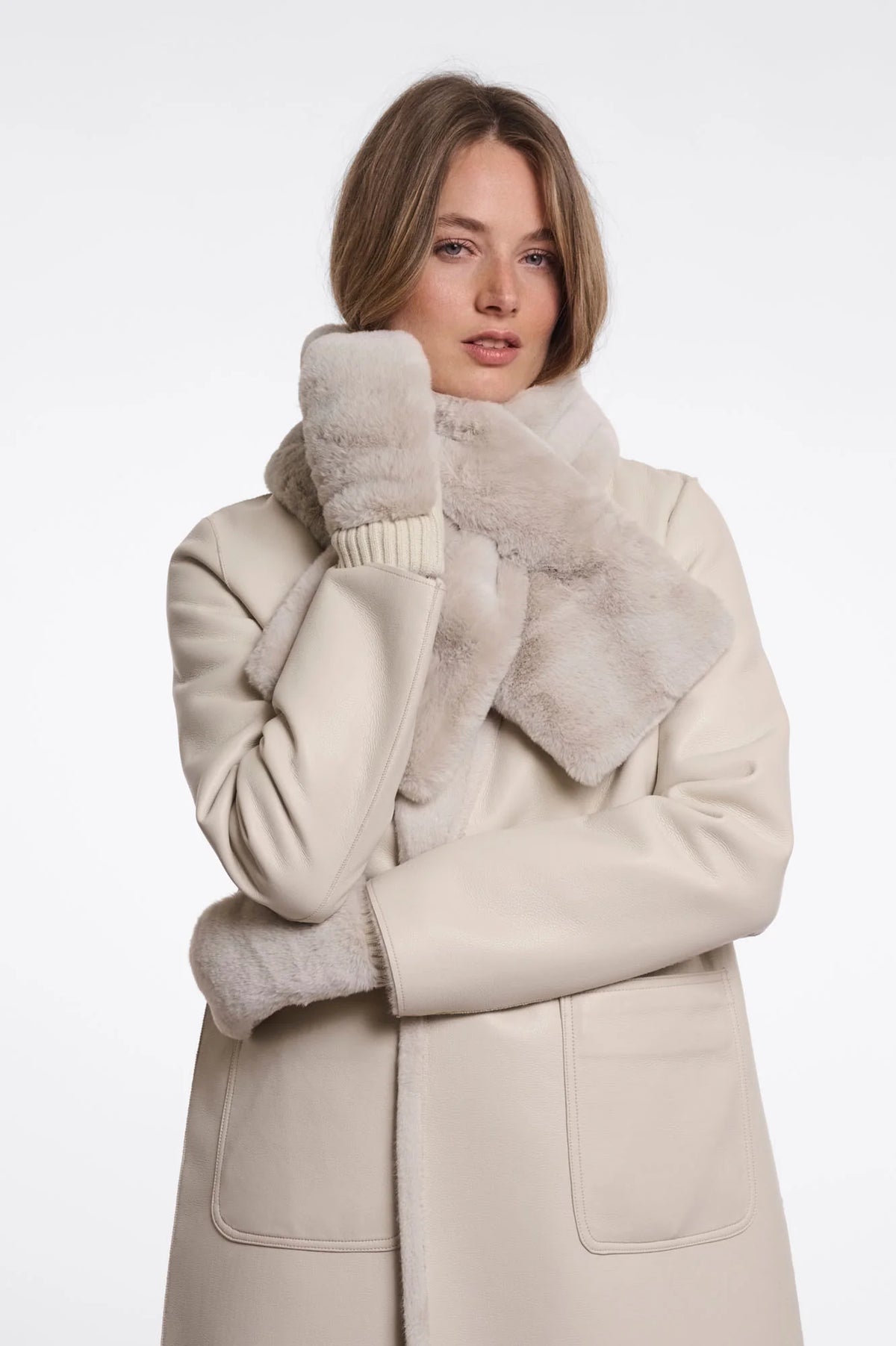 Rino & Pelle Oxo Fur Gloves