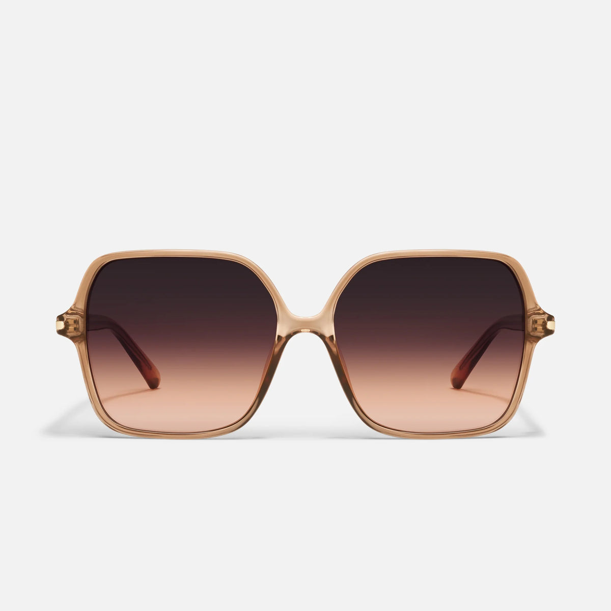 Quay Press Tour Sunglasses - Chocolate