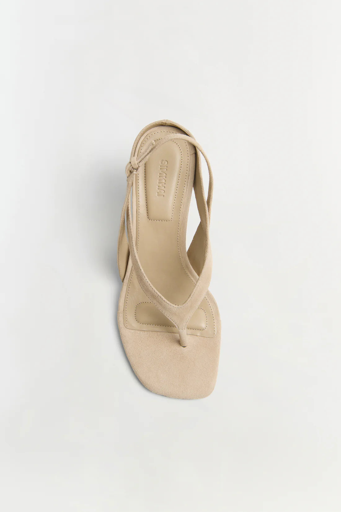 Simkhai Darya Suede Wedge Thong Sandal