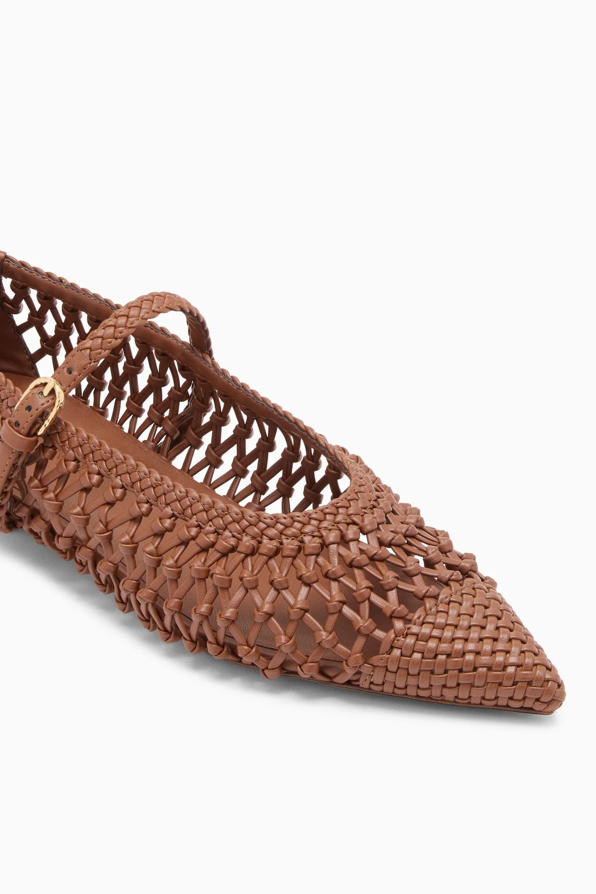 Ulla Johnson Gracie Hand Knotted Ballet Flat