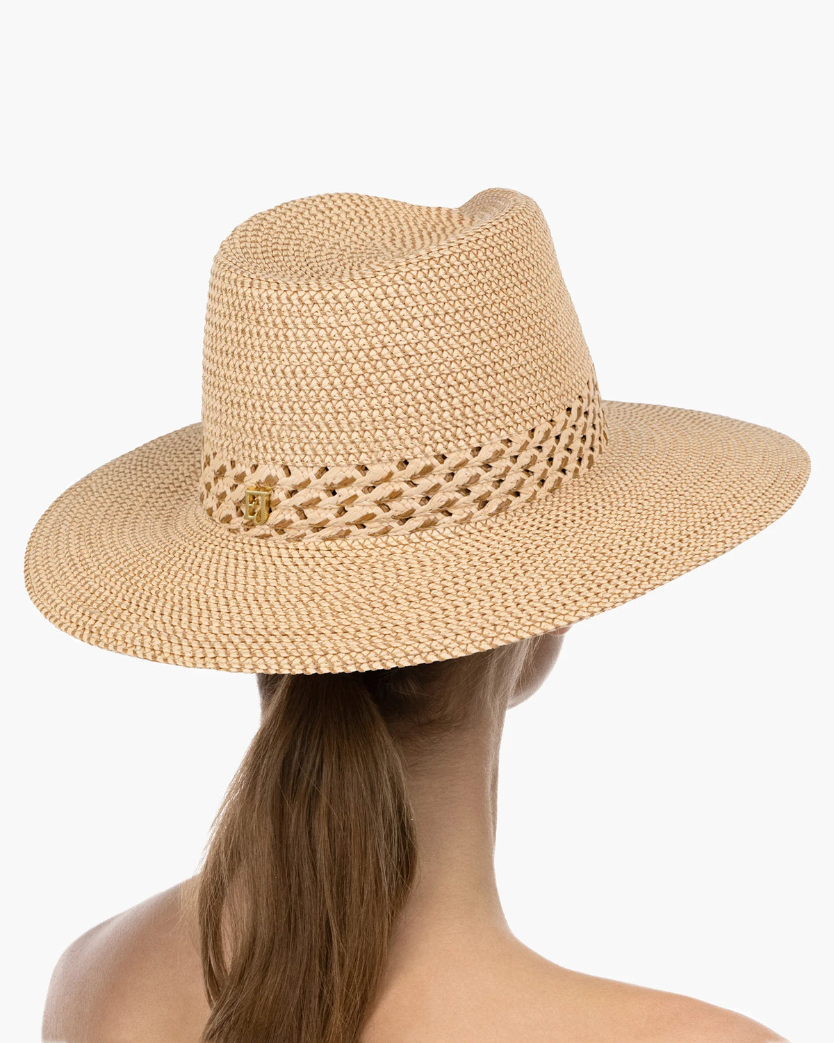 Eric Javits Squishee Bayou Fedora Hat - Peanut
