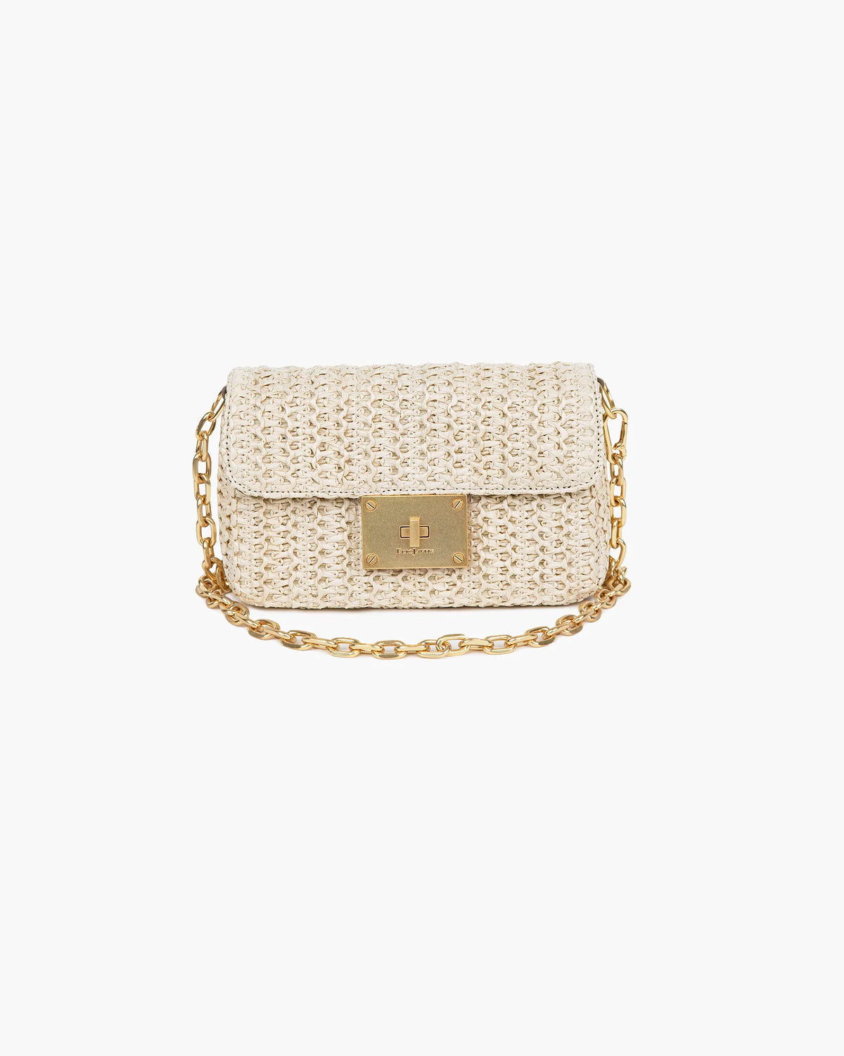 Eric Javits Lil Cherie Straw Crossbody Bag